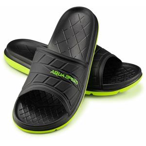 Шльопанці Aqua Speed ASPEN 8480 чорний, жовтий Чол